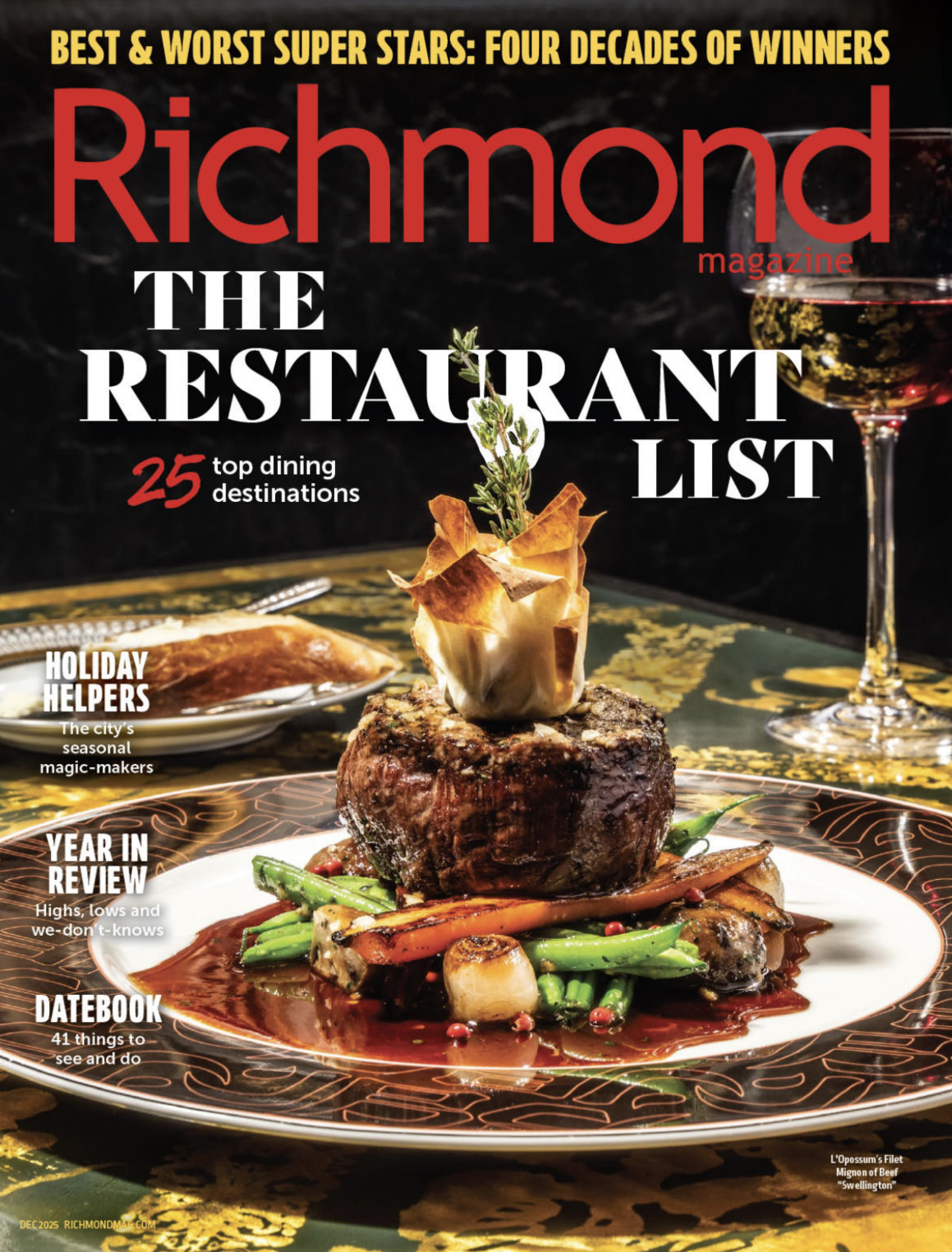 Richmond Magazine - 25 Best Tables